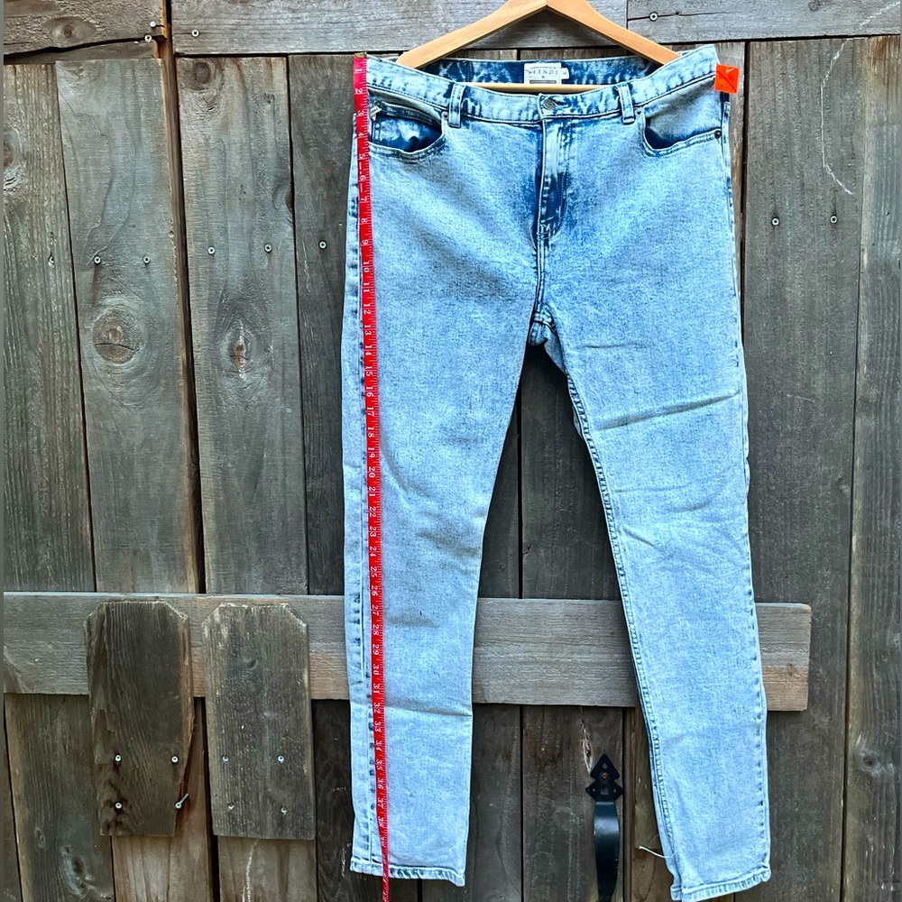 Afends Acid Wash Straight Leg 34x34